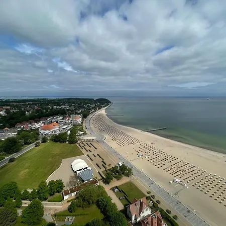 Meeresrauschen 2-zimmer App Mit Meerblick 28 Etage Am Strand Gelegen Lägenhet